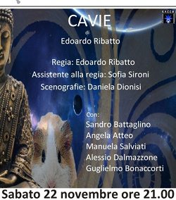 CAVIE – SABATO 22 NOVEMBRE ALLE ORE 21.00