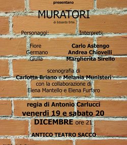 MURATORI – VENERDÌ 19 E SABATO 20 DICEMBRE ALLE ORE 21.00