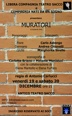 MURATORI – VENERDÌ 19 E SABATO 20 DICEMBRE ALLE ORE 21.00