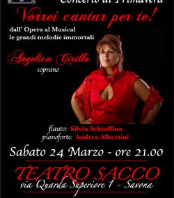 VORREI CANTAR PER TE! – Sabato 24 Marzo, ore 21.00