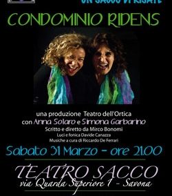 CONDOMINIO RIDENS – Sabato 31 Marzo alle ore 21.00