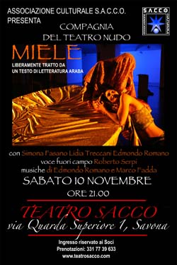 MIELE – Sabato 10 Novembre ore 21.00