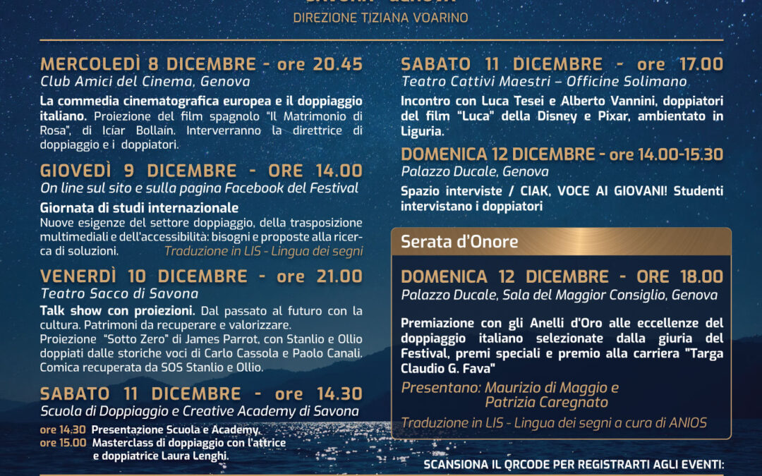 Voci nell’ombra – venerdì 10 dicembre ore 21.00