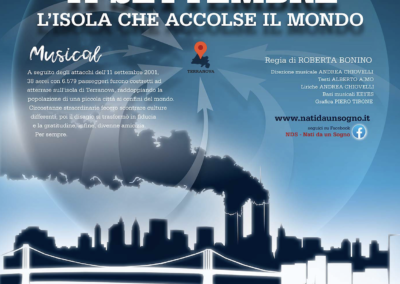 11 settembre – l’isola che accolse il mondo – venerdì 20 maggio ore 21.00 – Rassegna teatrale Luciana Costantino 2022