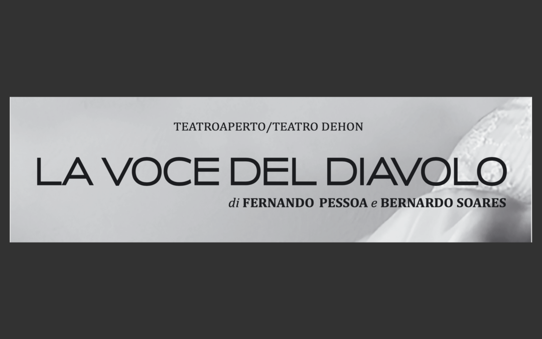 La voce del diavolo – sabato 7 novembre ore 21.00
